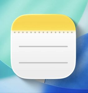 الملاحظات في الايفون Apple Notes في iOS 26