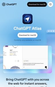 متصفح أطلس شات جي بي تي ChatGPT Atlas