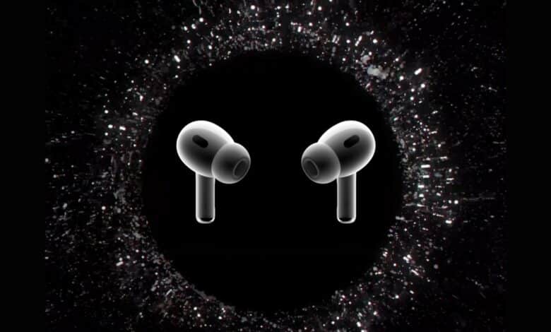 إعدادات AirPods Pro